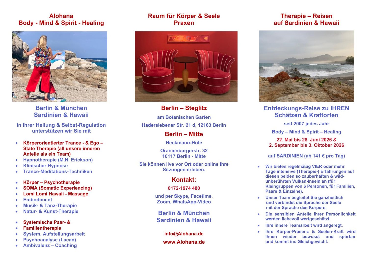 Alohana Flyer — Seite 2