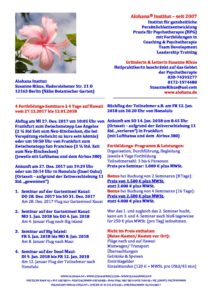 Hawaii Alohana Fortbildungs Seminare Dez. 2017 Jan. 2018 Rikus Himmelreich Stand 29.09.17 pdf