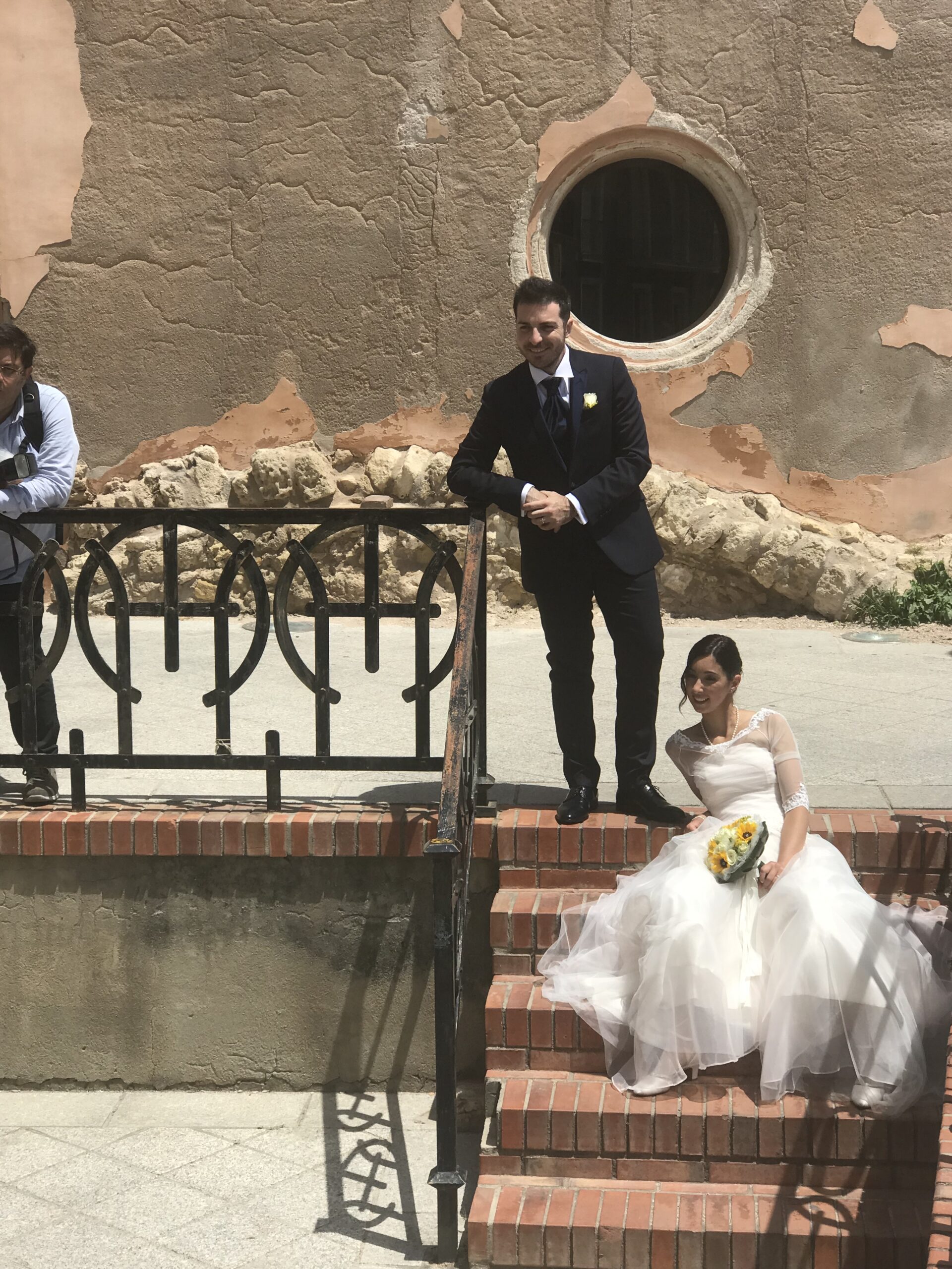 Hochzeitspaar auf Sardinien