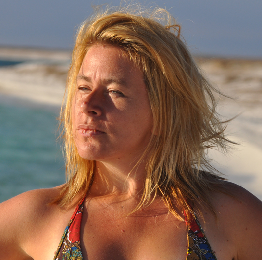 Susanne Sardinien weisser Strand